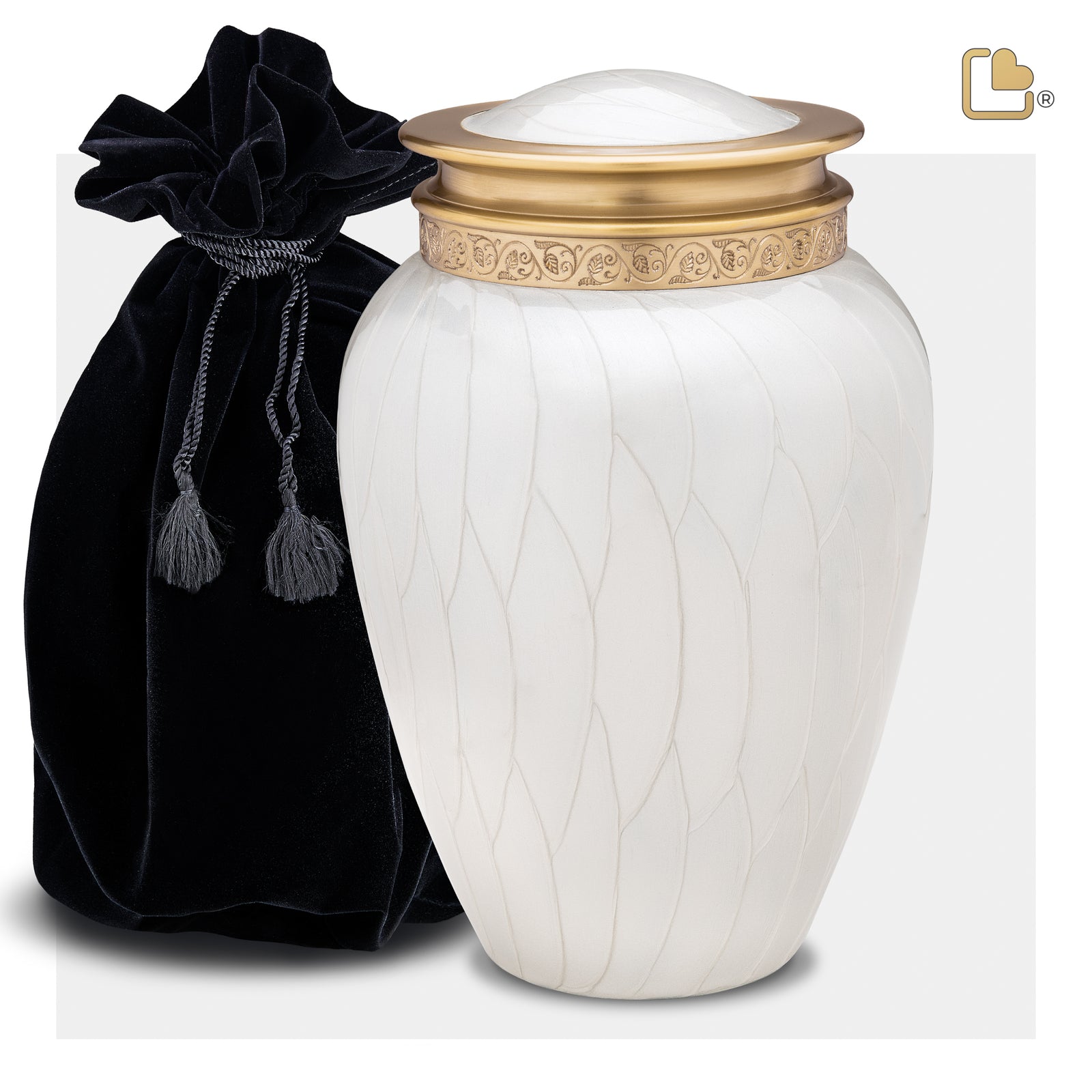 Adult Blessing Portrait Pearl Cremation Urn