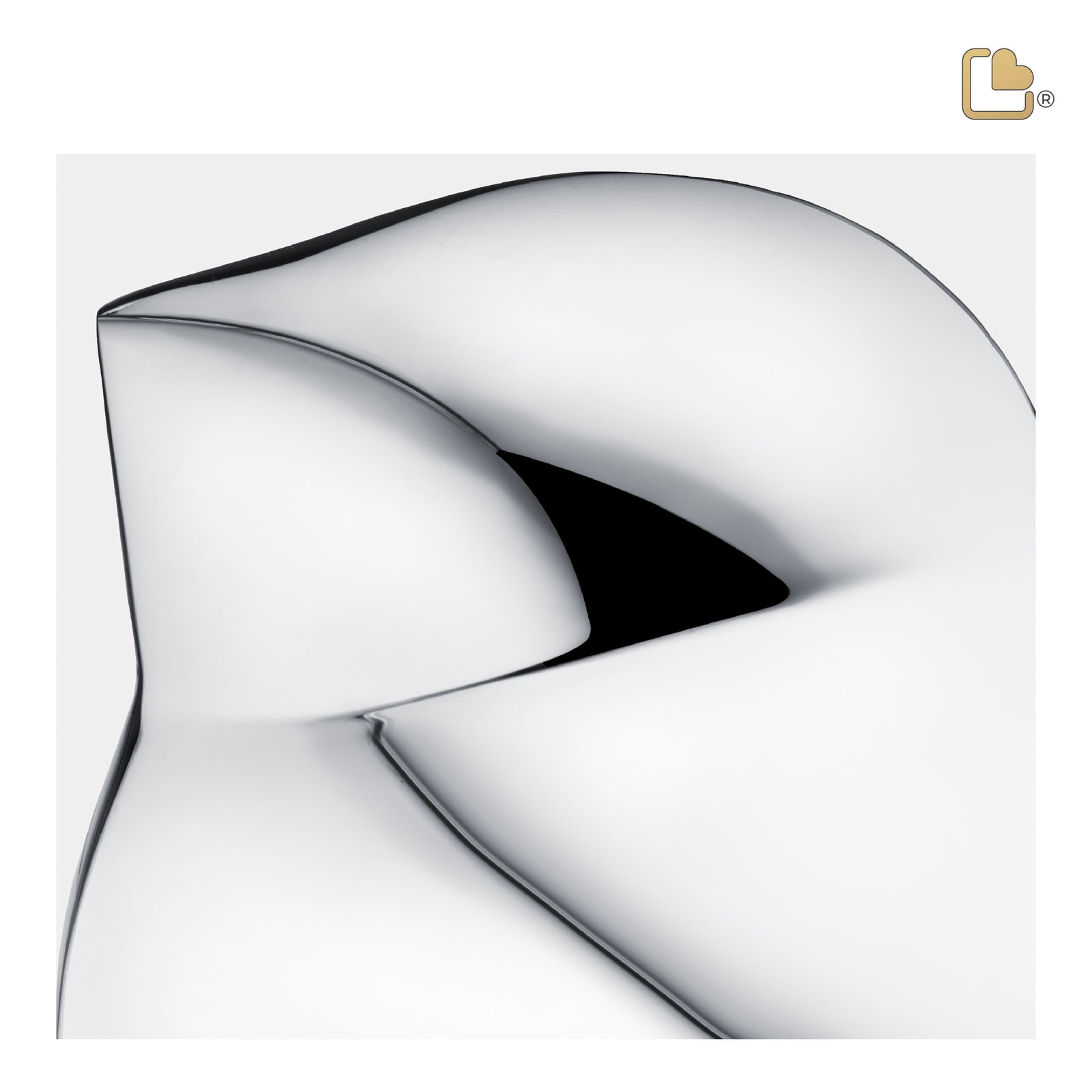 Adult Silver SoulBird Male Cremation Urn