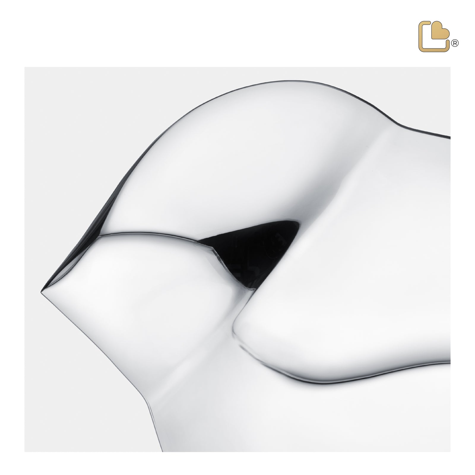 Adult Silver SoulBird Female Cremation Urn