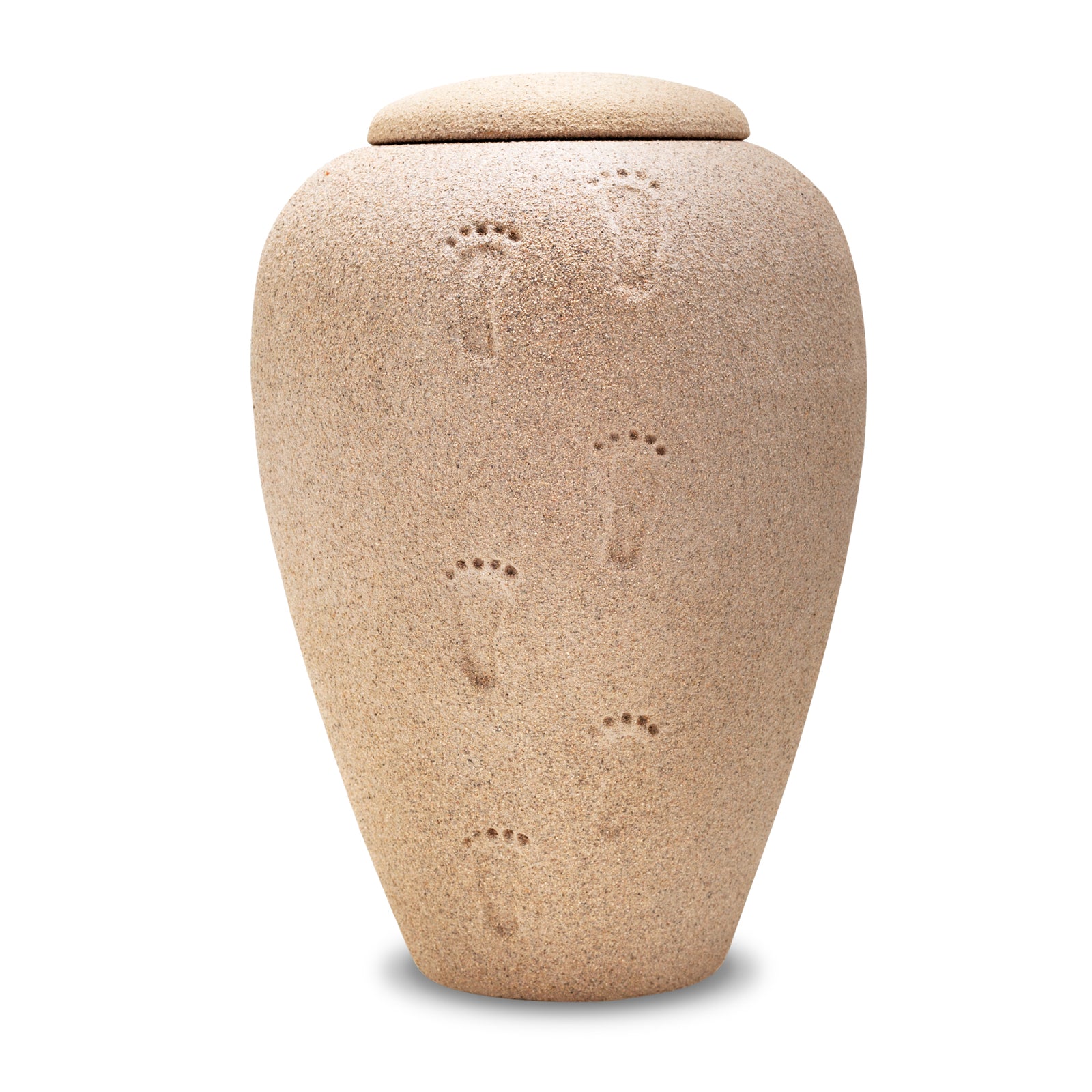 ShiftingSand Footprints Standard Adult Urn Eco Sand