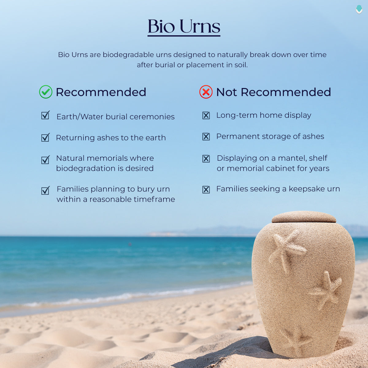 Scarlet Small Pet Urn Eco Pigment