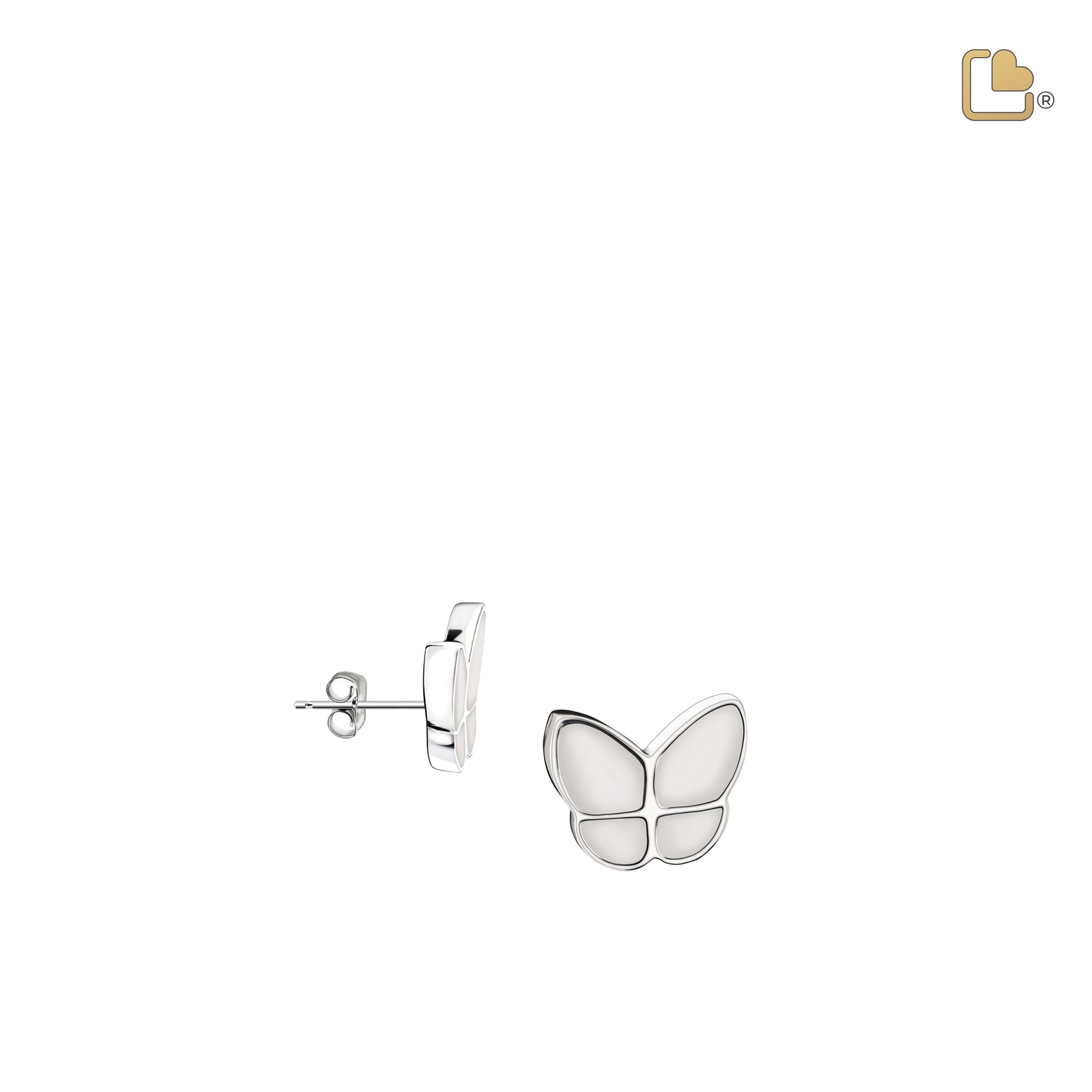 Wings of Hope Butterfly Pearl Earrings