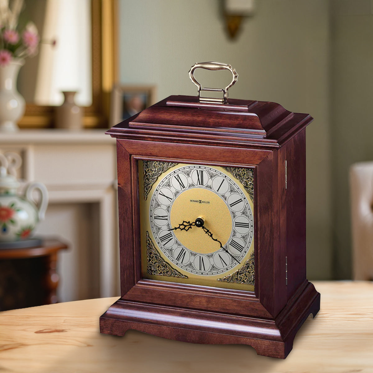 Continuum - Cherry Clock Wood Urn