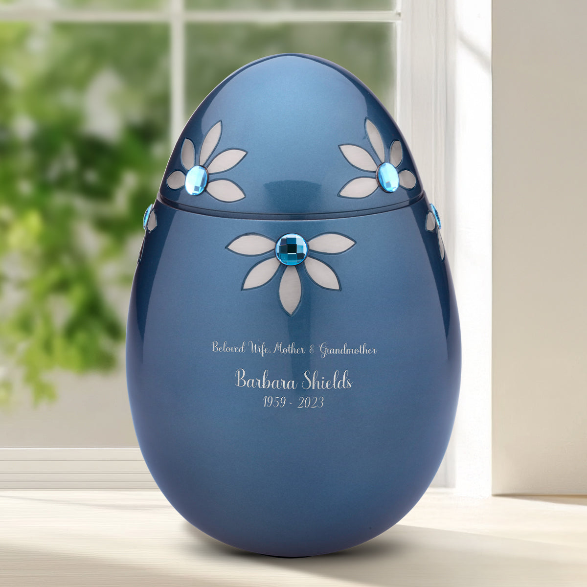 Adult Nirvana Azure Cremation Urn