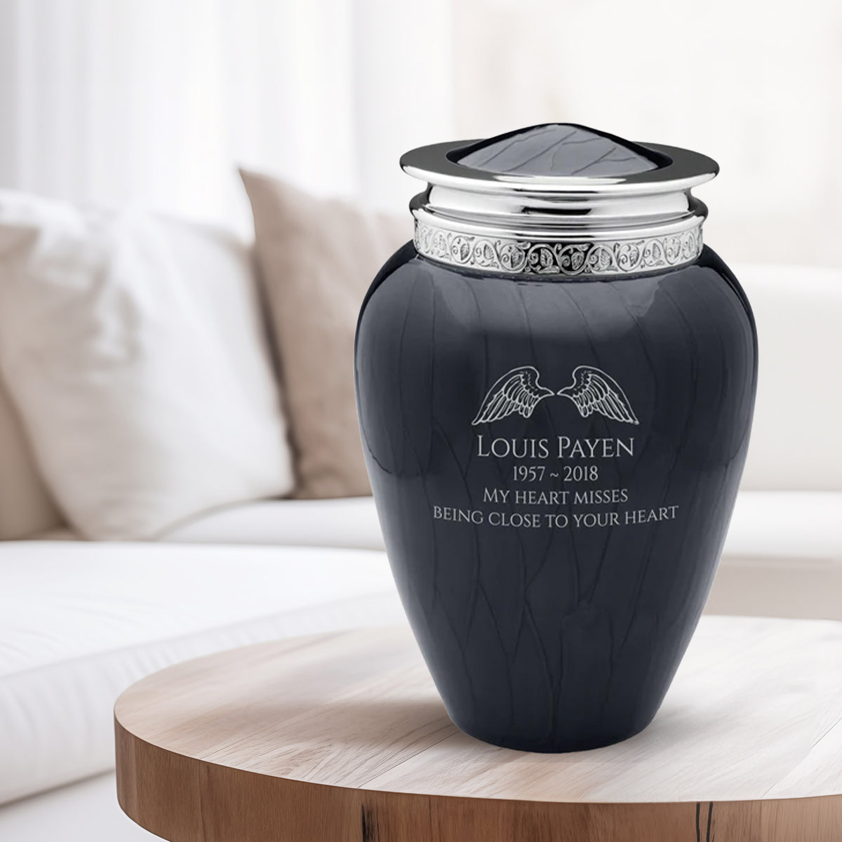 Adult Blessing Midnight Cremation Urn