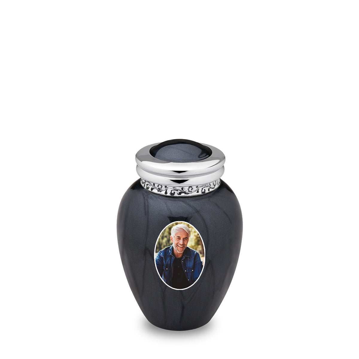 Keepsake Blessing Portrait Midnight Cremation Urn