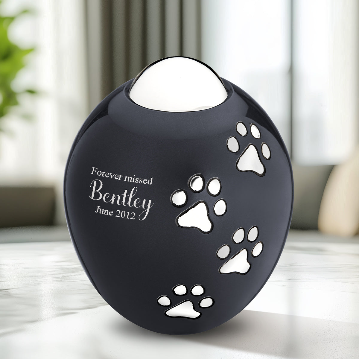 Adore Midnight Small Pet Cremation Urn