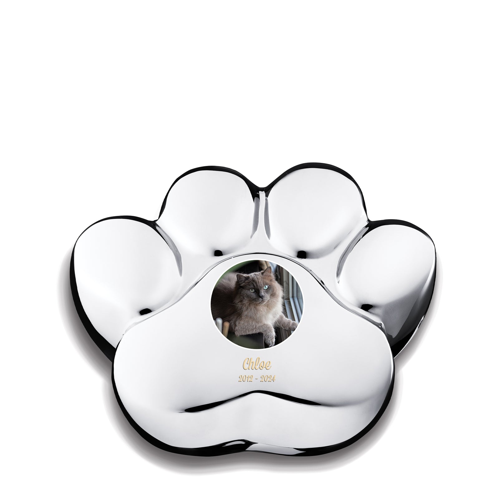 LovePaw Portrait Medium Pet Pol Silver
