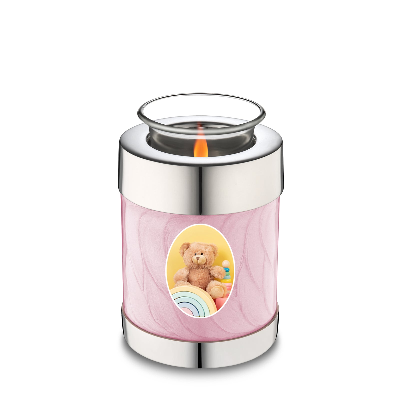 Tealight Portrait Pearl Pink