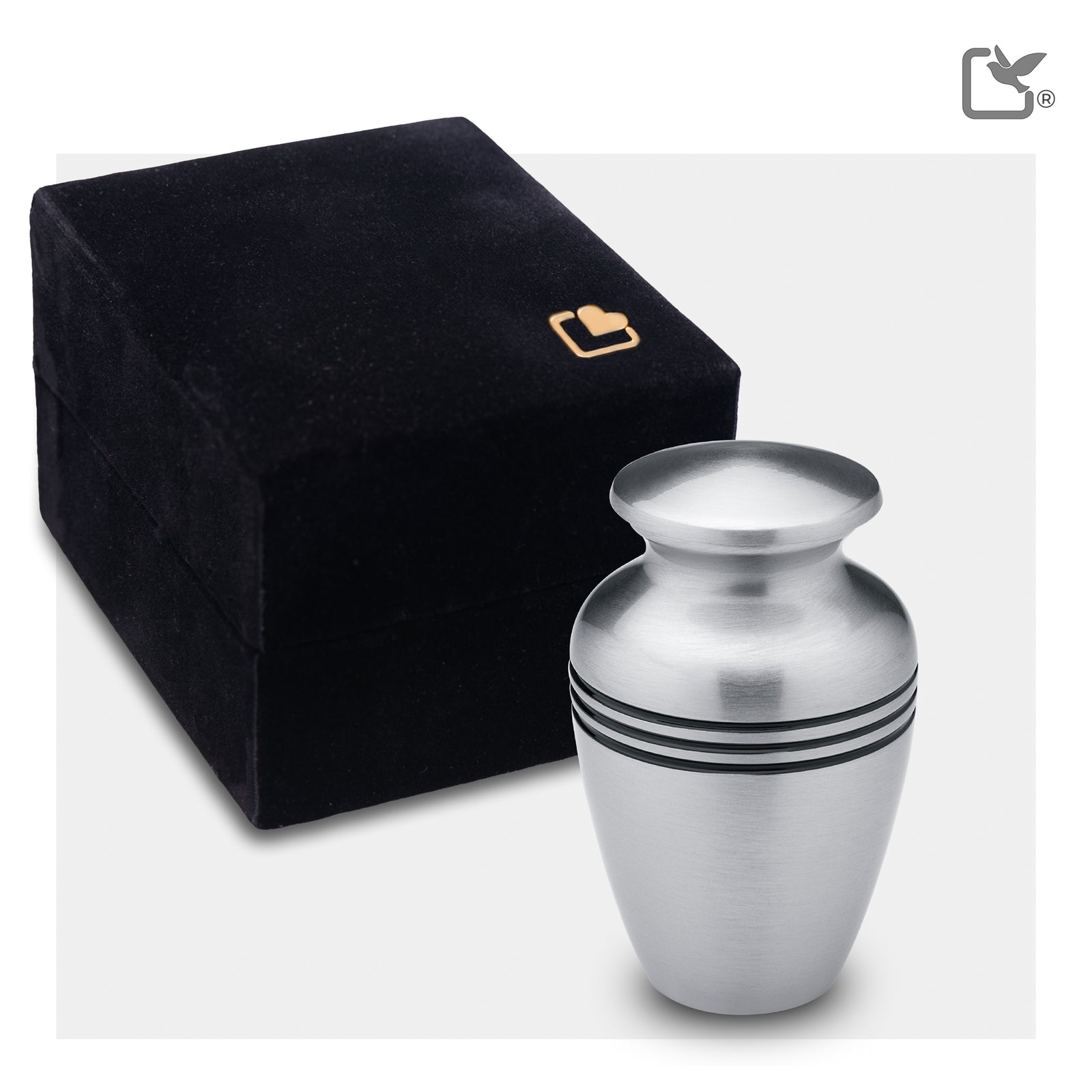 Keepsake Radiance Pewter Cremation Urn - COMFORT by LoveUrns