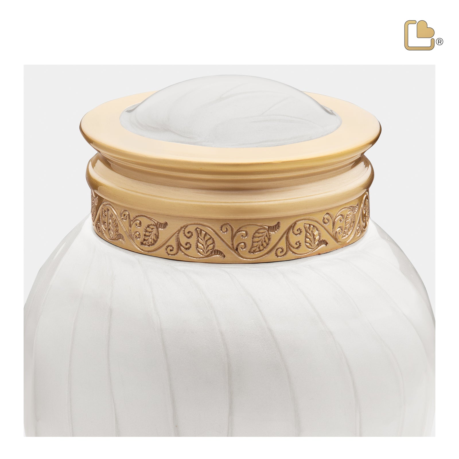 Medium Blessing Pearl Cremation Urn