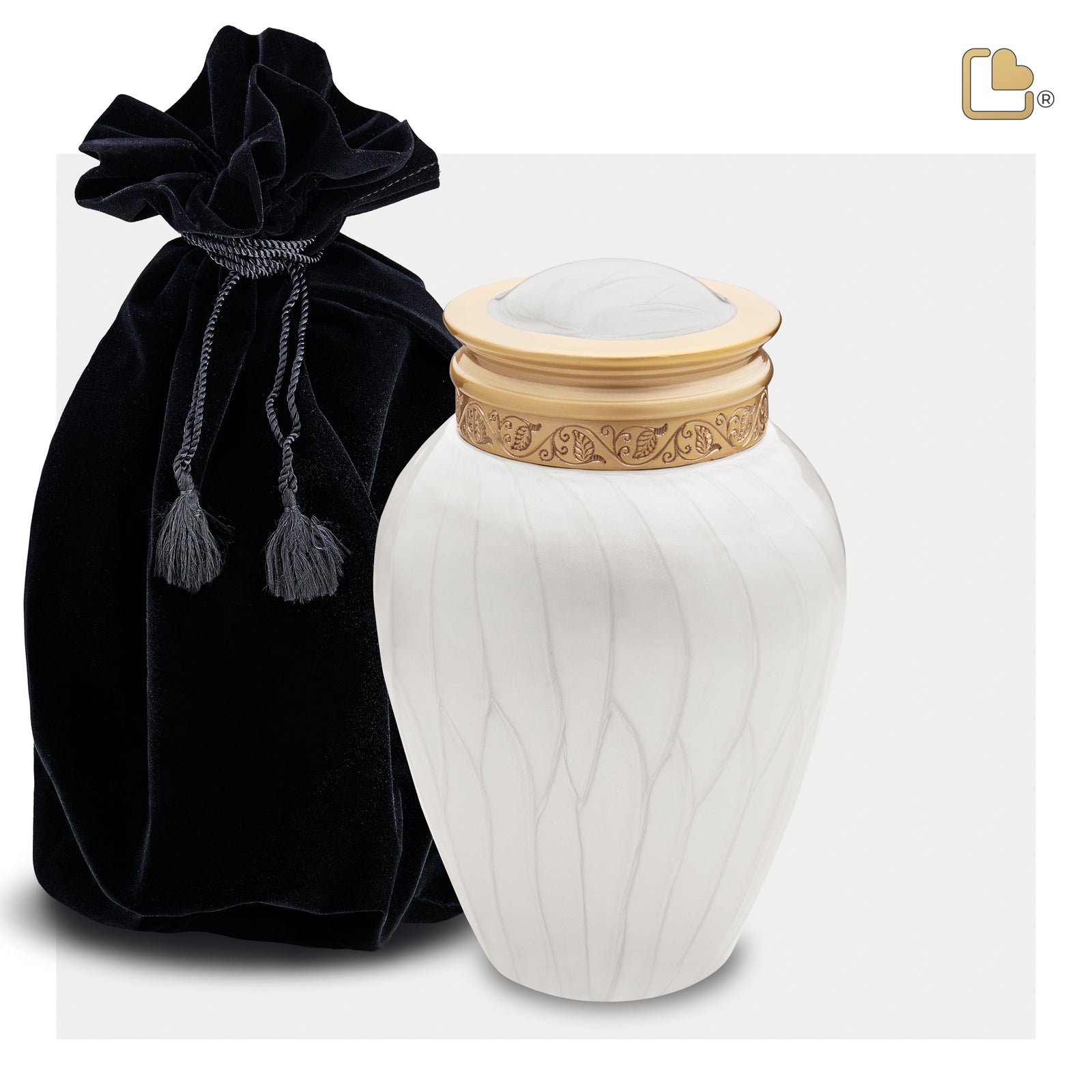 Medium Blessing Pearl Cremation Urn