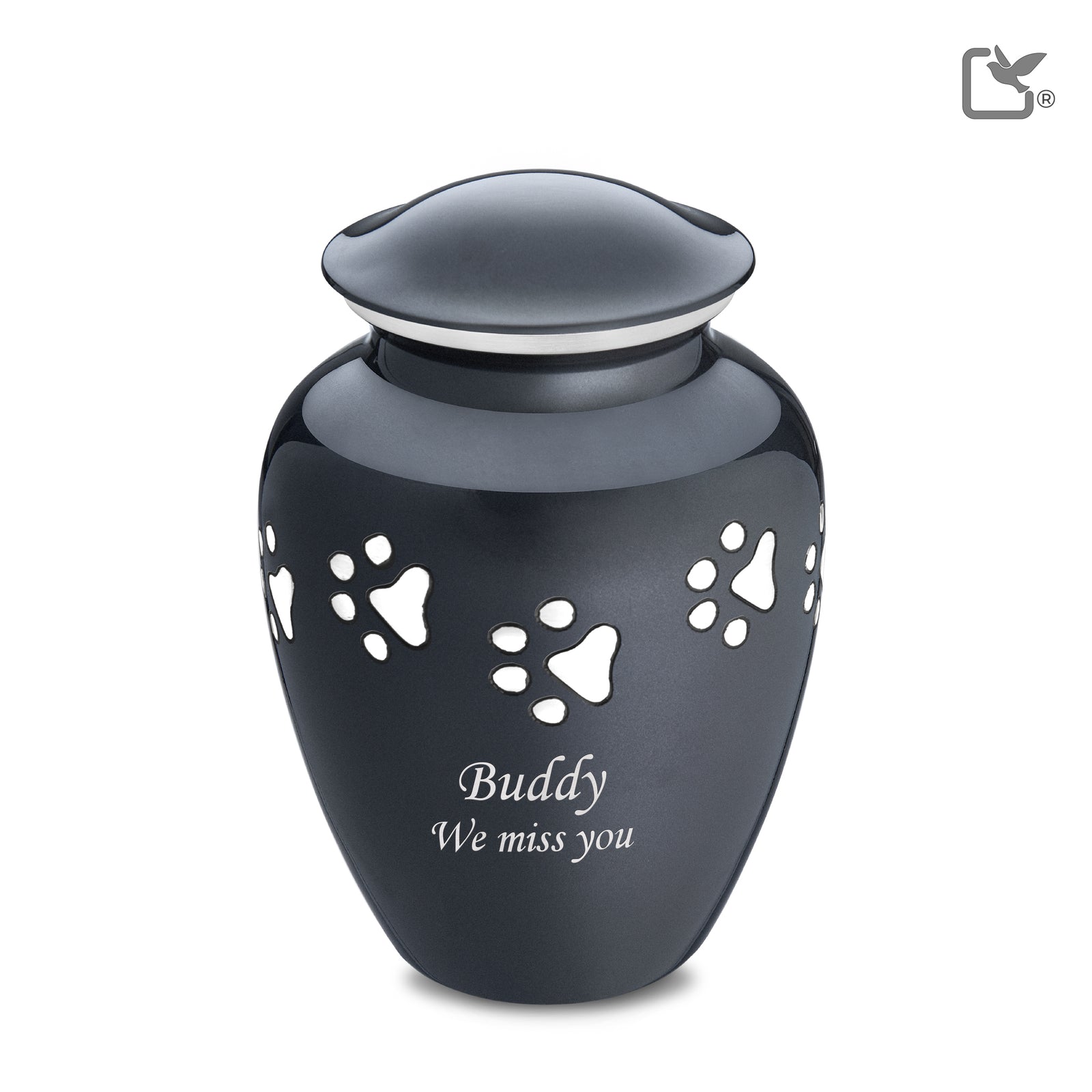 Classic Midnight Large Pet Cremation Urn