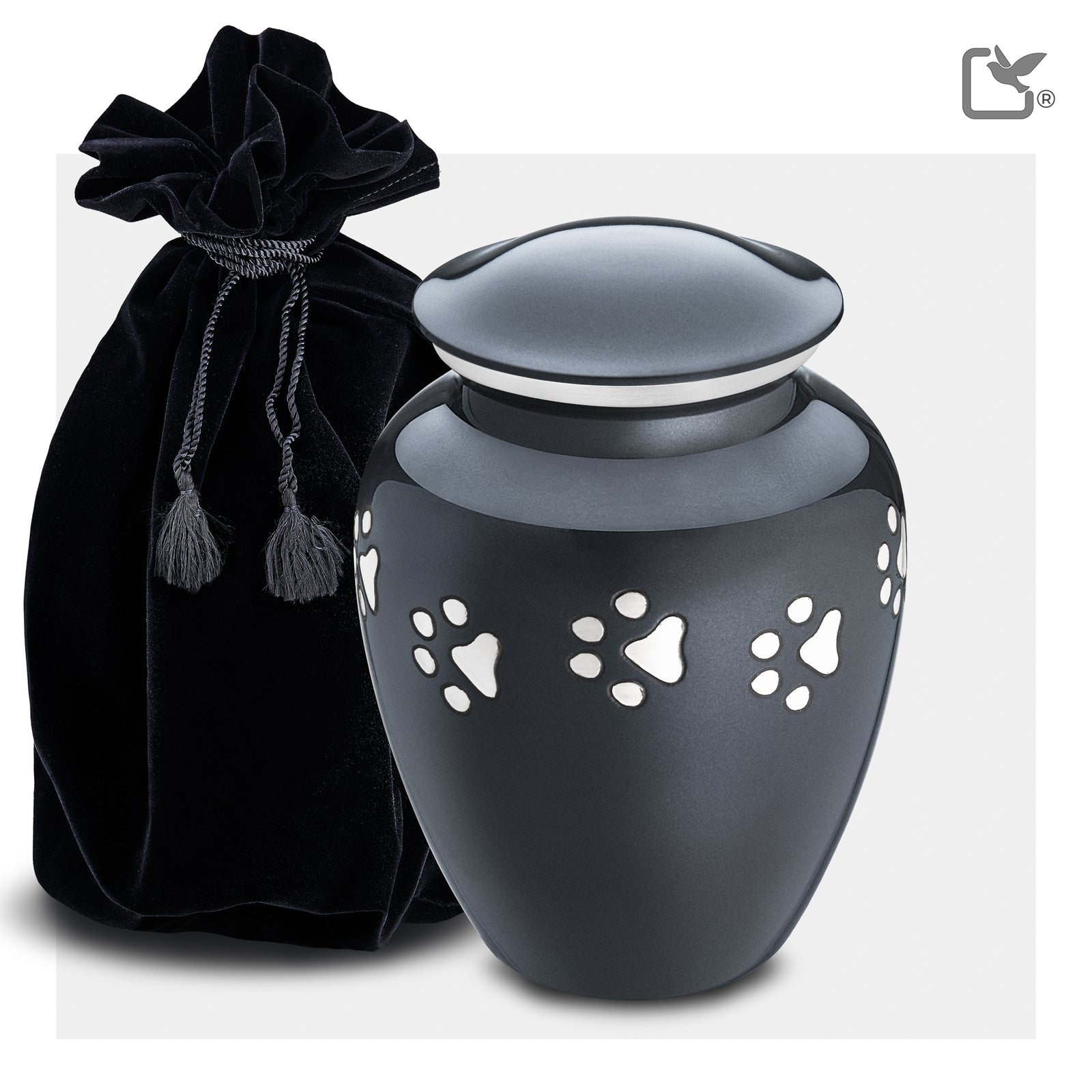 Classic Midnight Small Pet Cremation Urn