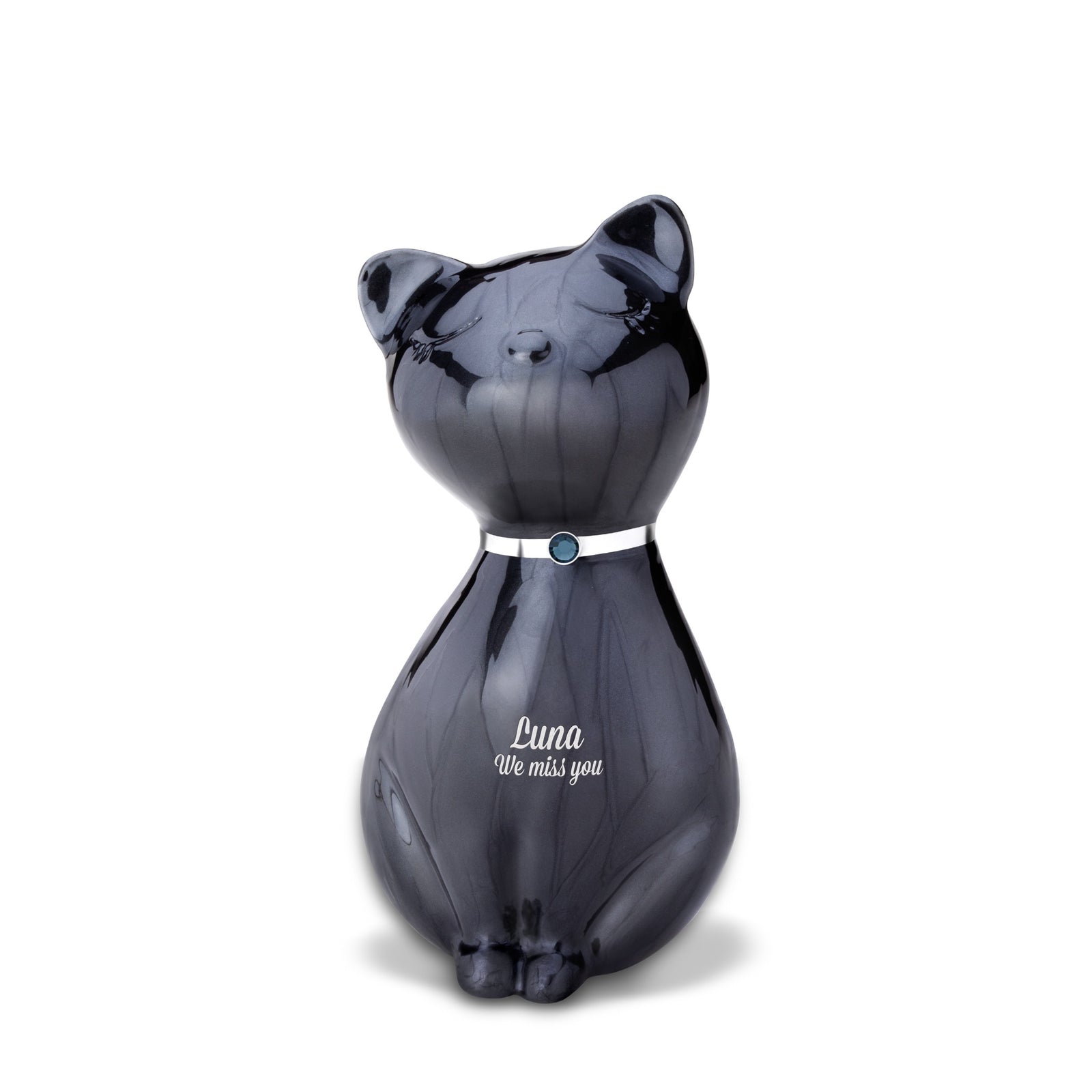Princess Cat Midnight Pet Urn