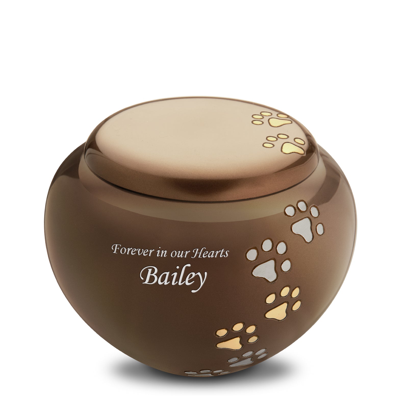 Bronze Cuddle Large Pet Cremation Urn