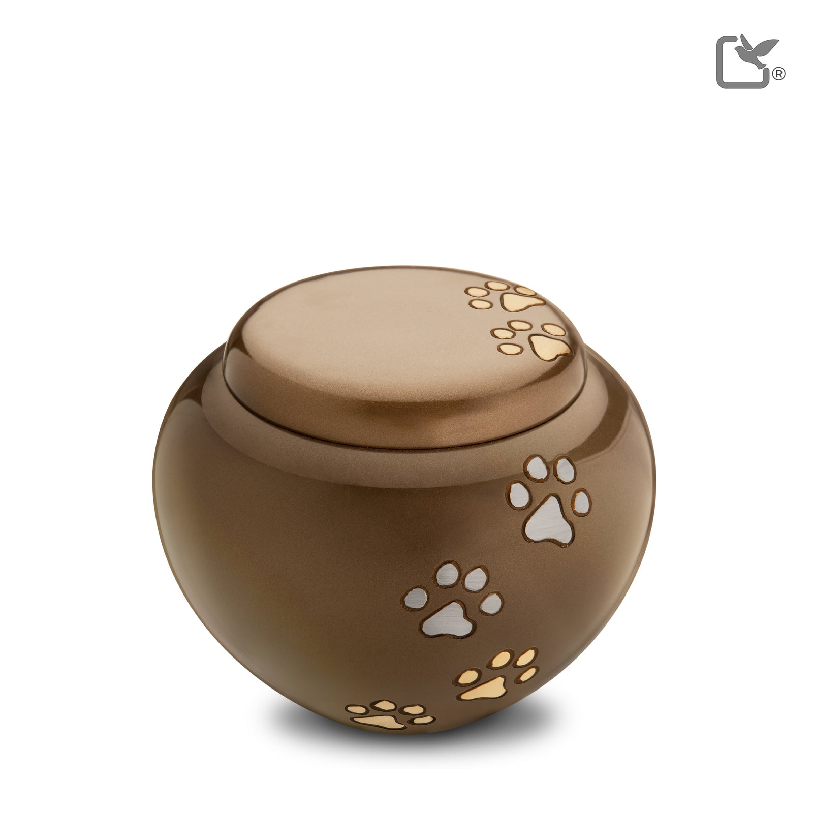 Bronze Cuddle Medium Pet Cremation Urn