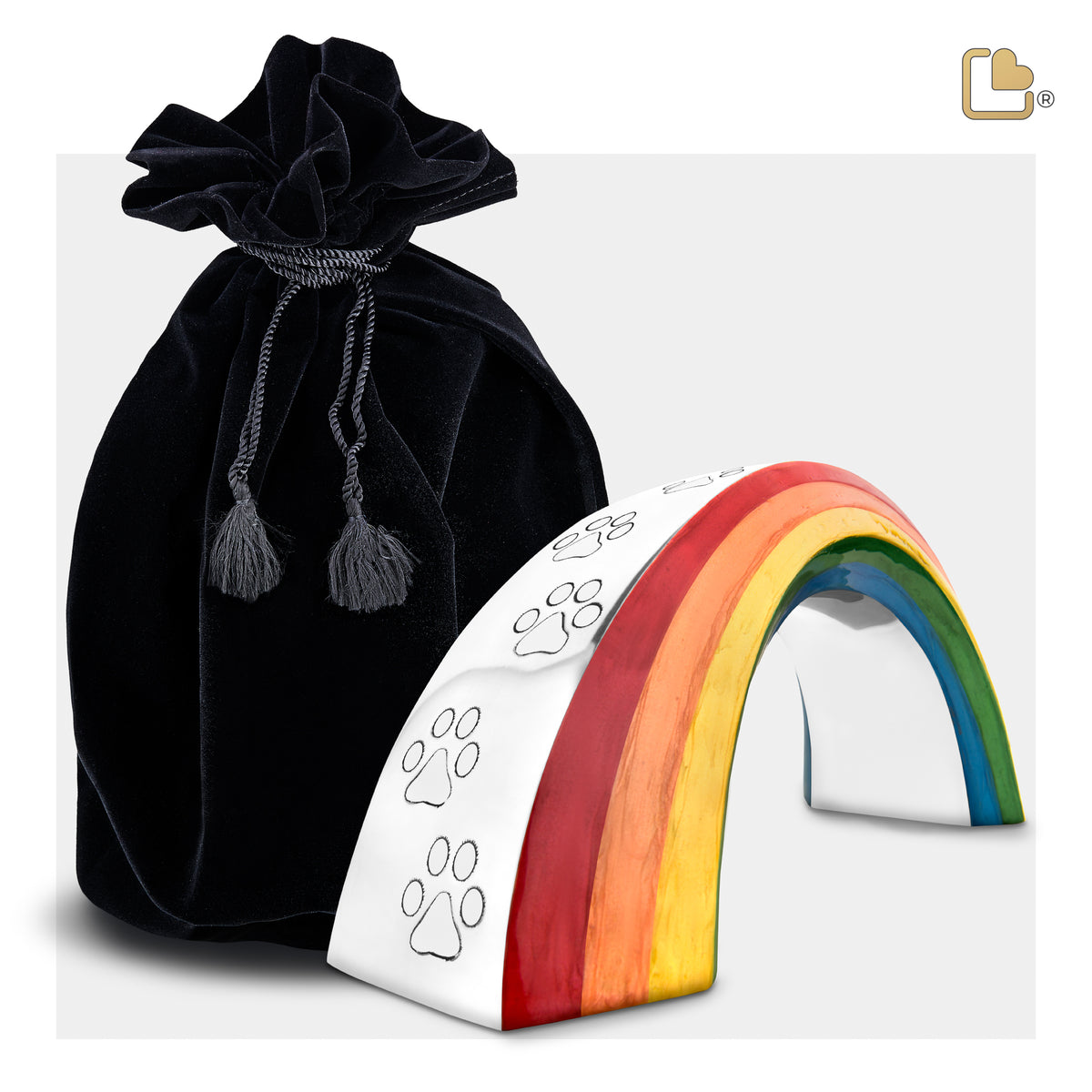The Rainbow Bridge Small Pet Cremation Urn