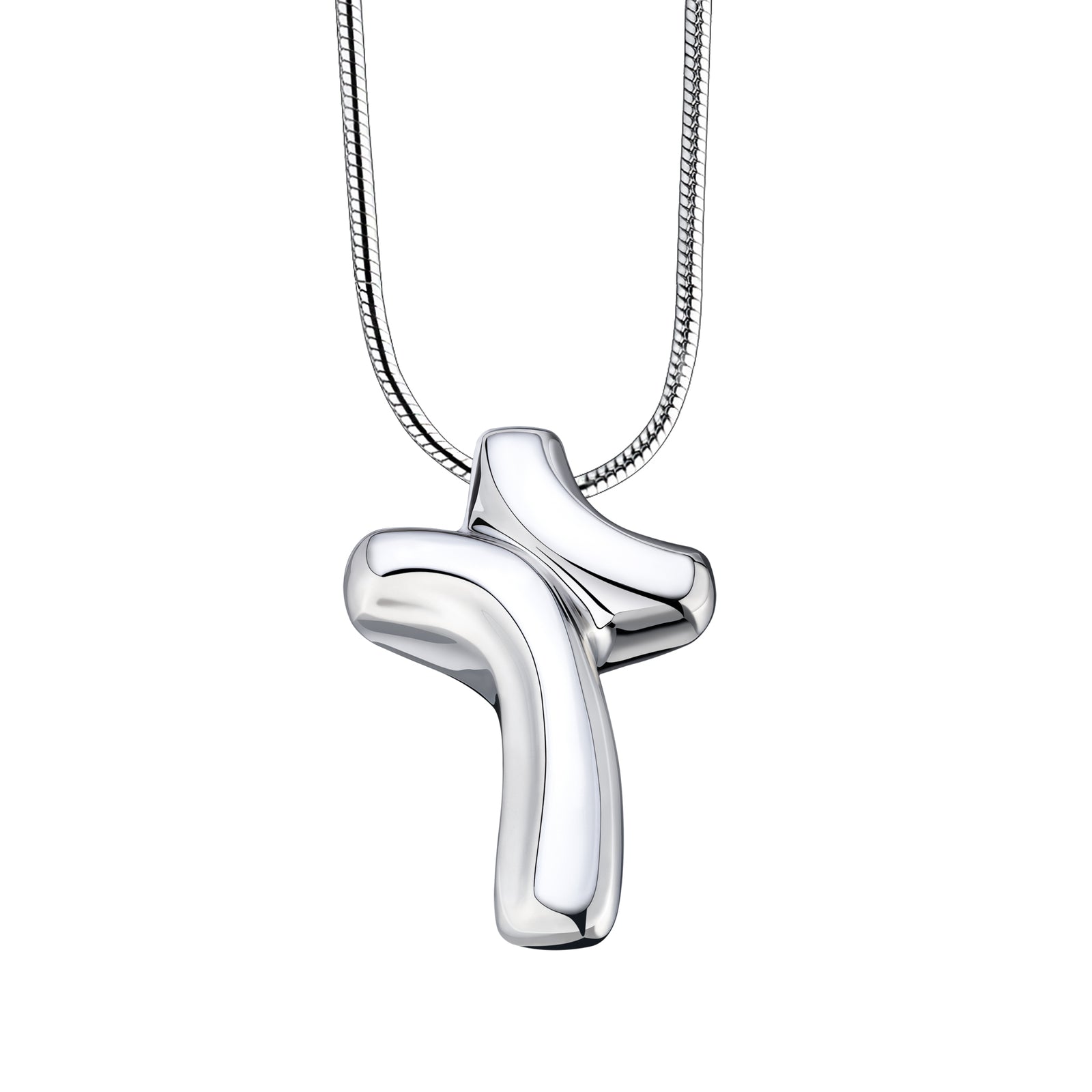 Comfort Cross Ashes Pendant Pol Silver