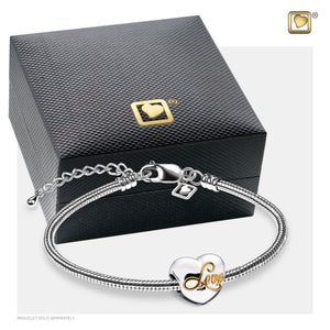 Spell Your Loveª Gold Vermeil Cremation Bracelet Bead