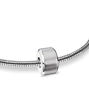 Serenityª Two Tone Sterling Silver Cremation Bracelet Bead