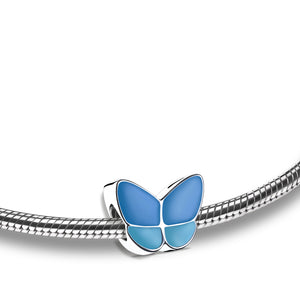 Wings of Hopeª Blue Cremation Bracelet Bead