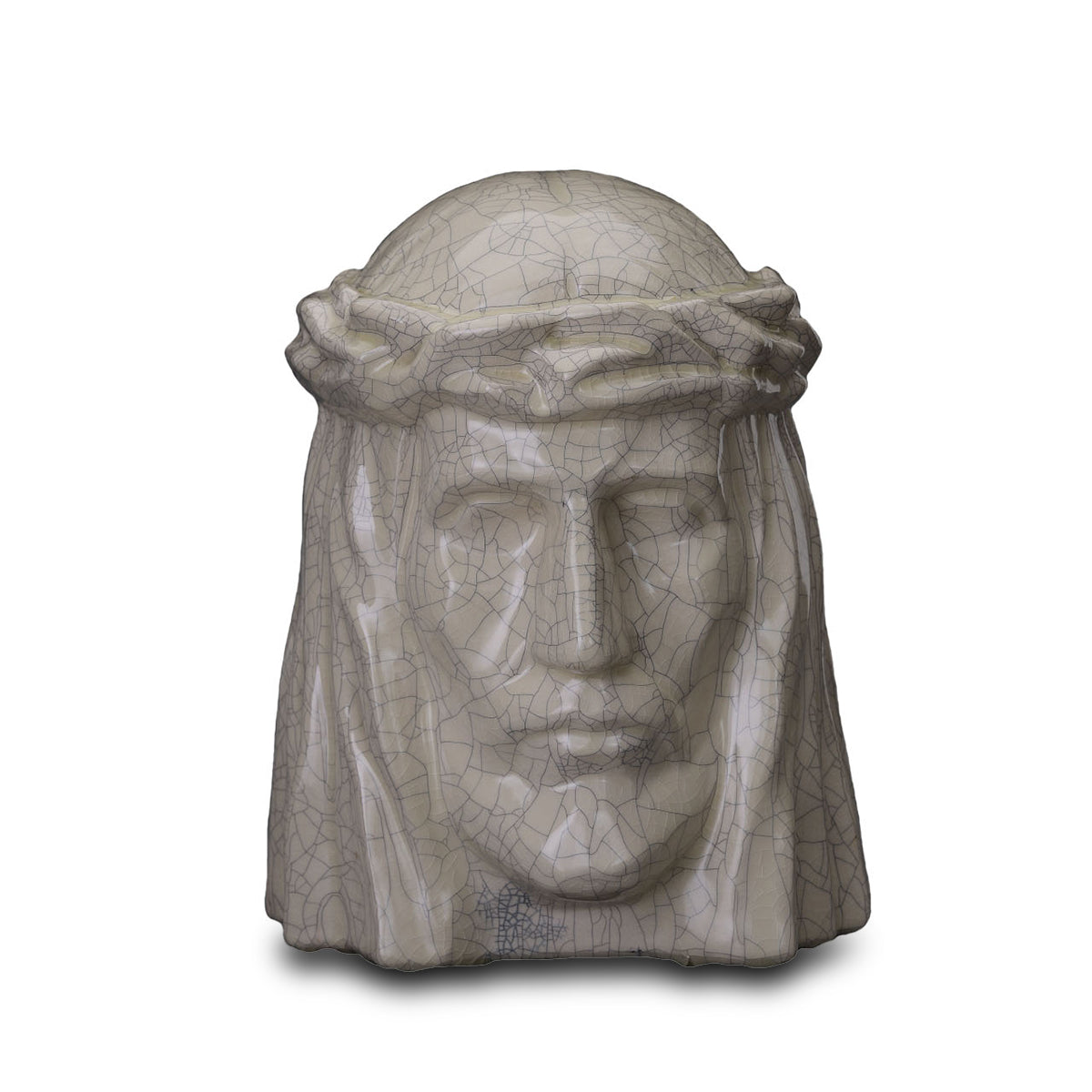 Adult Harmony The Christ Cremation Urn for Ashes - Craquelure