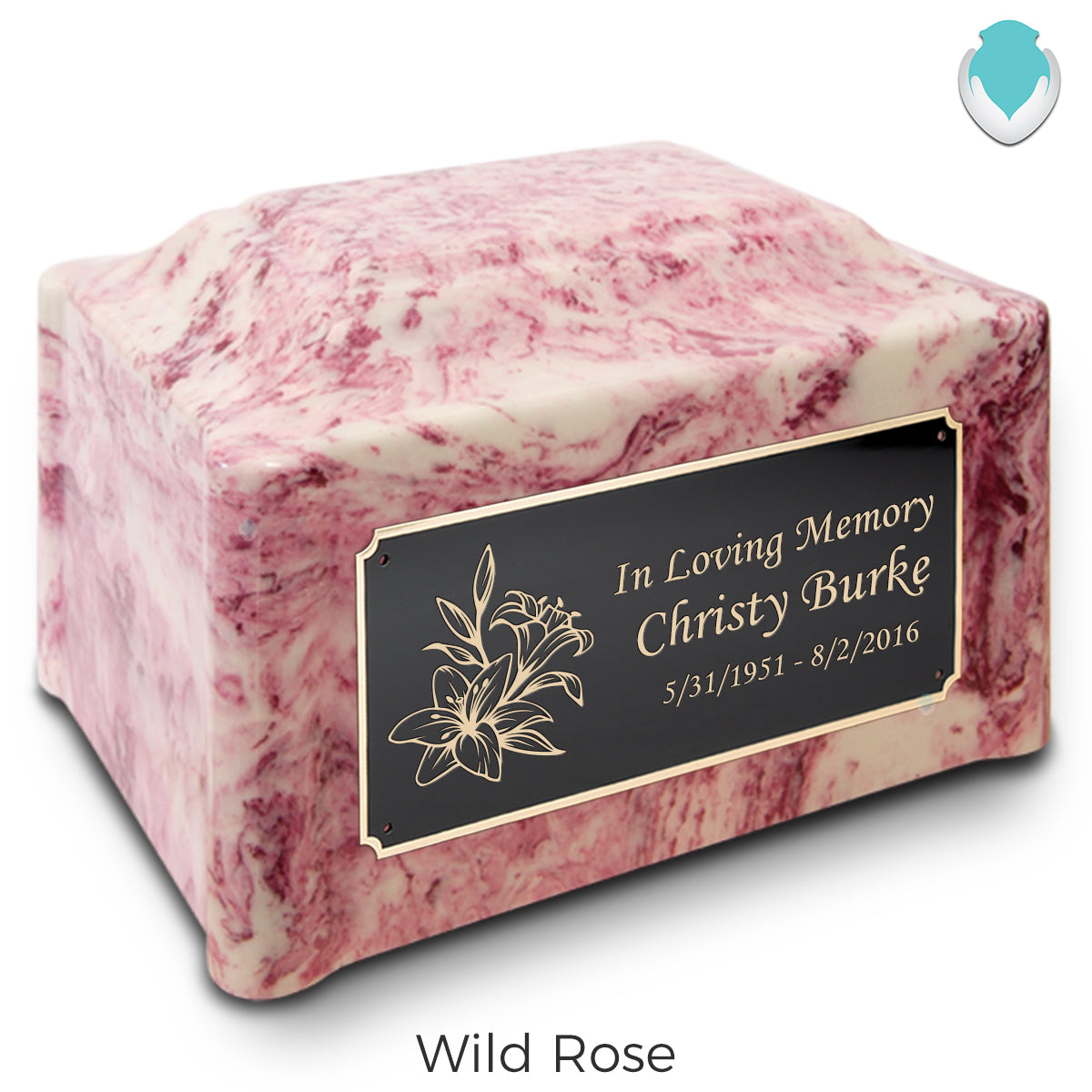 Adult Devotion Lily Cultured Marble Urns for Ashes