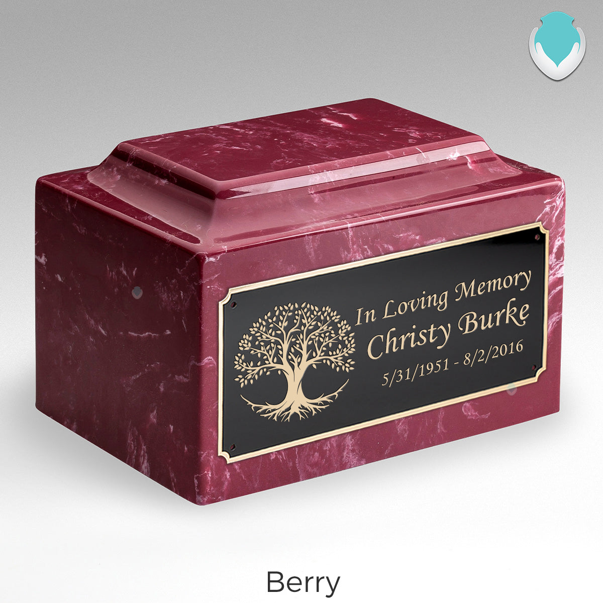 Adult Legacy Tree Of Life Cultured Marble Urns by MacKenzie