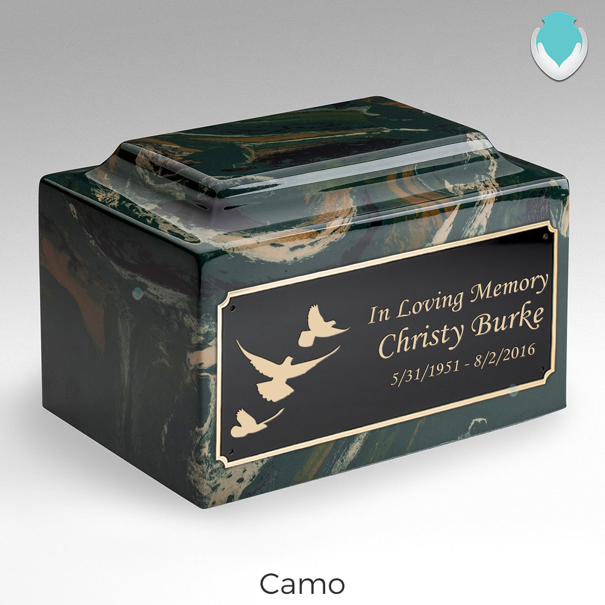 Adult Legacy Doves Cultured Marble Urns by MacKenzie