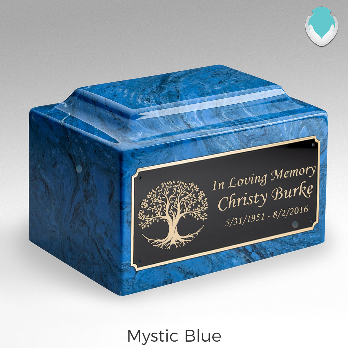 Adult Legacy Tree Of Life Cultured Marble Urns by MacKenzie