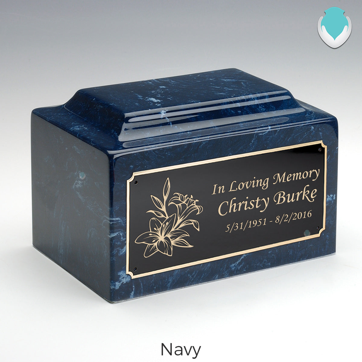 Adult Legacy Lily Cultured Marble Urns by MacKenzie