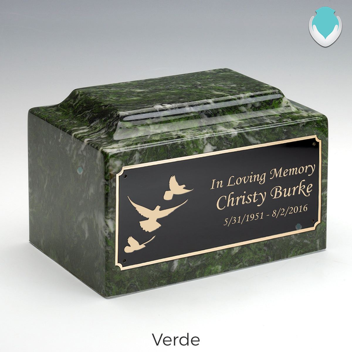 Adult Legacy Doves Cultured Marble Urns by MacKenzie