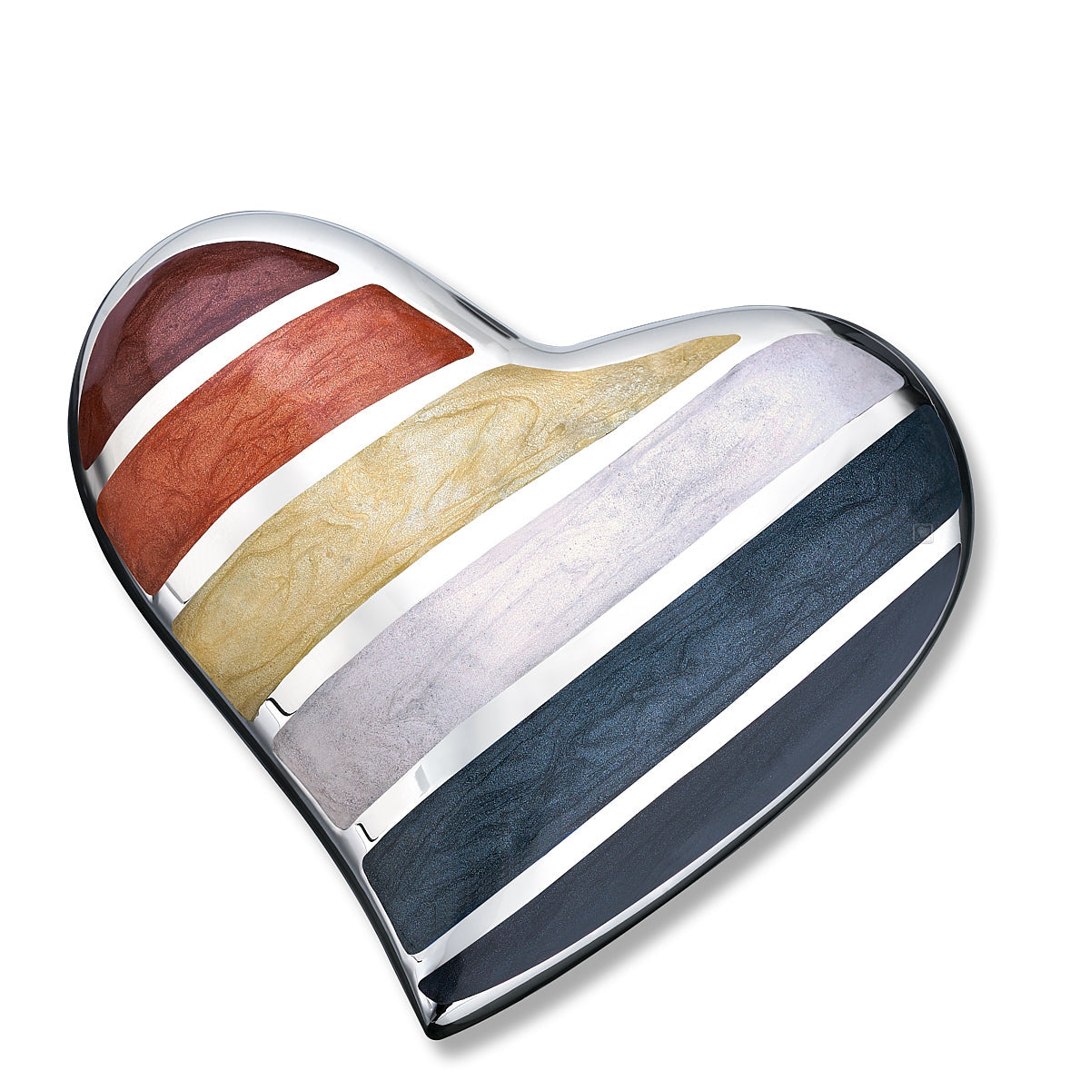 Heart Keepsake Pride Bear Cremation Urn