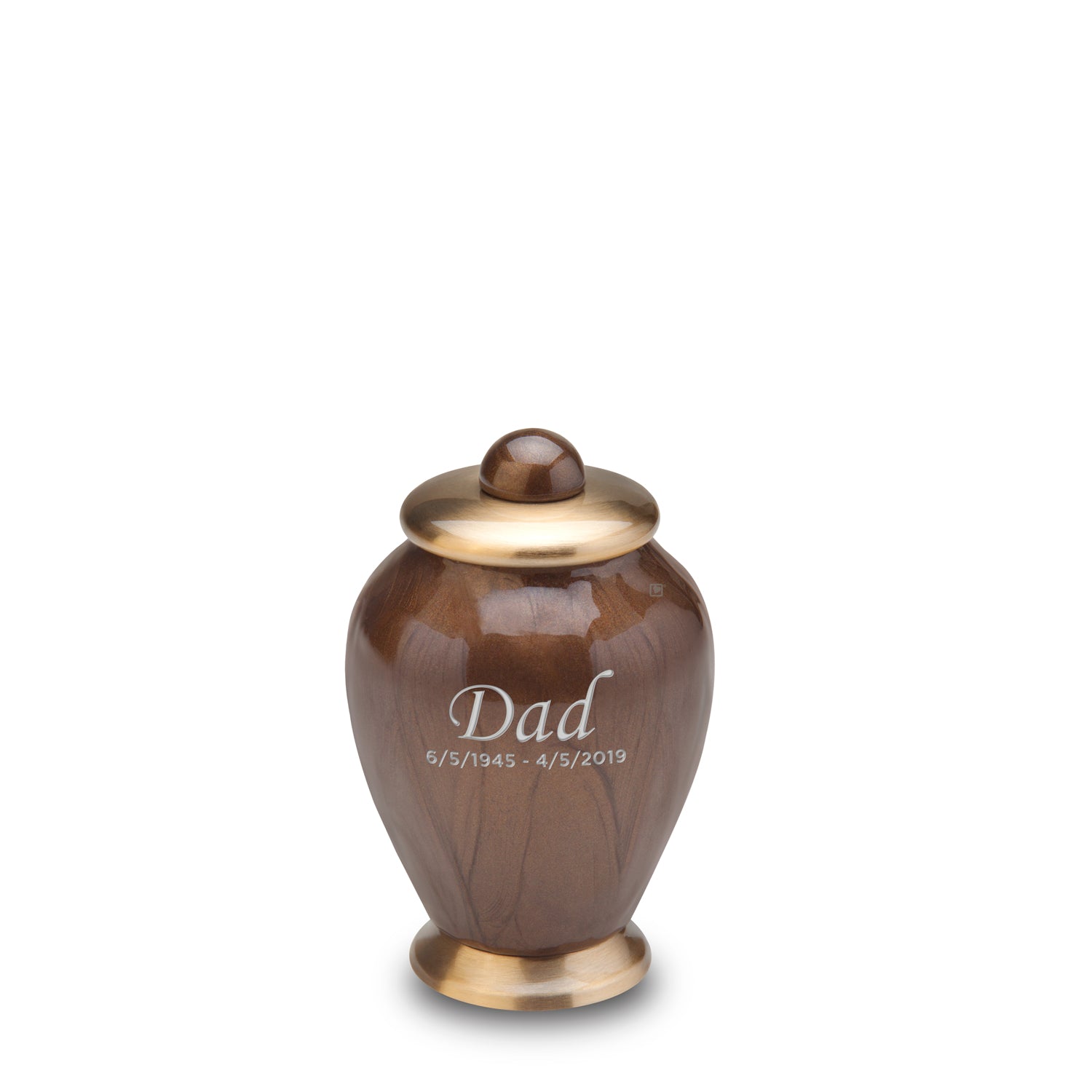 Keepsake Tall Simplicity Bronze Cremation Urn