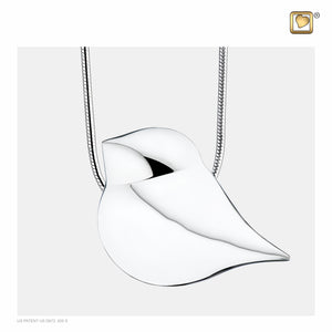 SoulBird™ Shaped Sterling Silver Cremation Jewelry Pendant