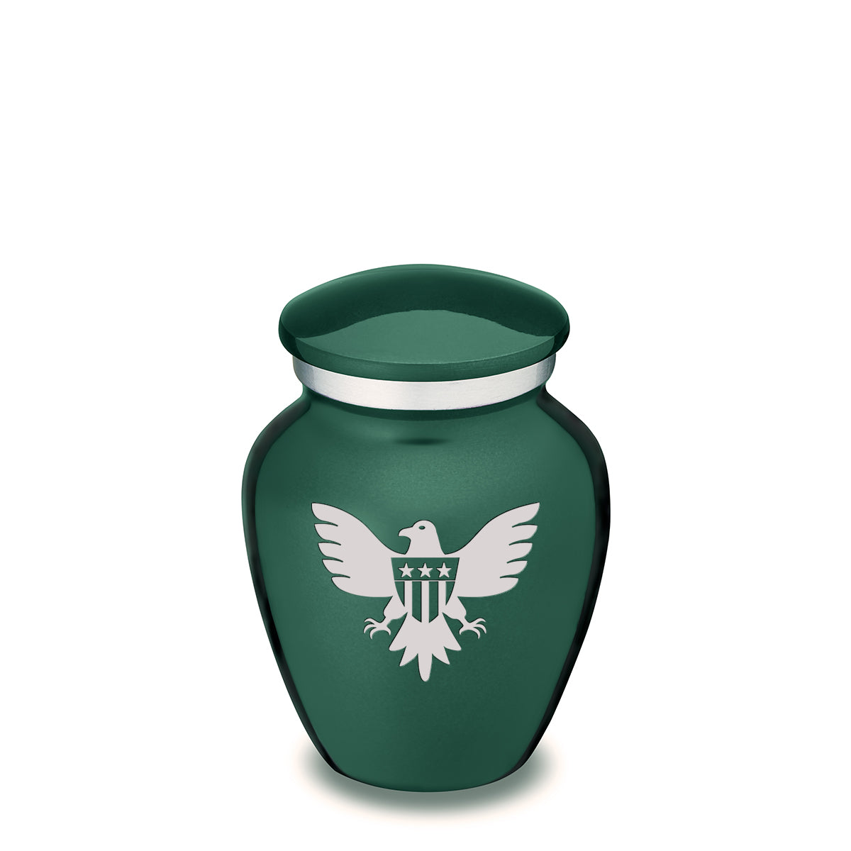 Keepsake Embrace Green American Glory Cremation Urn