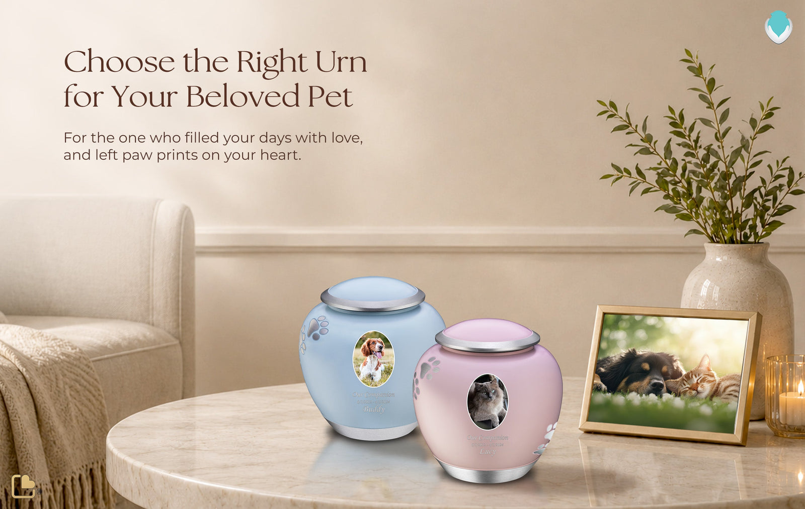 Personalized Pet Urns with Photo: A Meaningful Way to Remember Your Pet