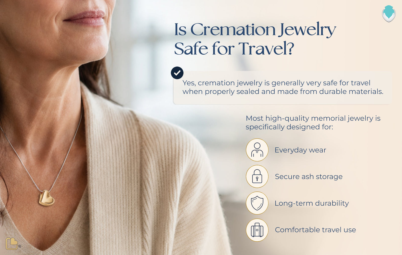 Can You Travel with Cremation Jewelry?