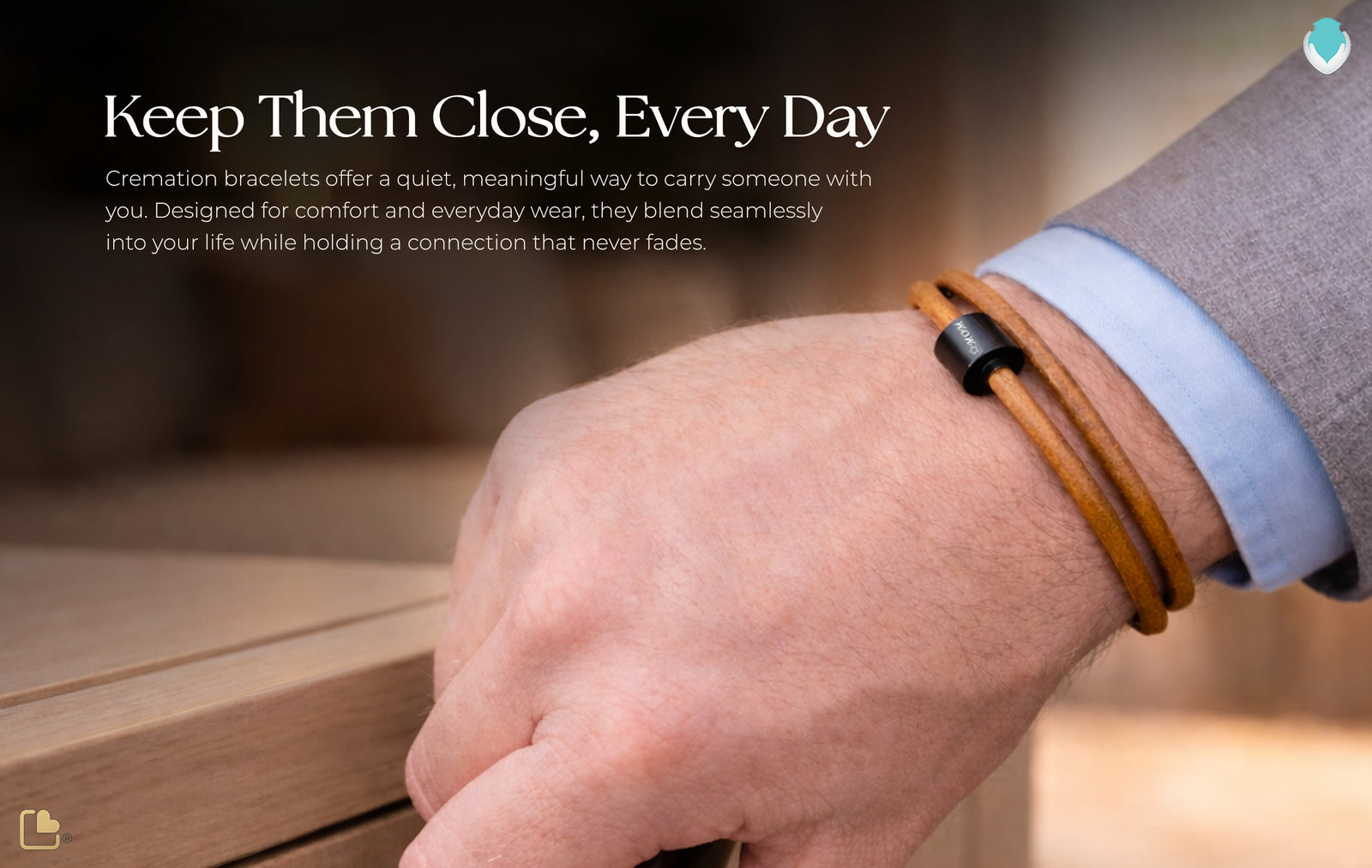 Mens cremation jewelry 