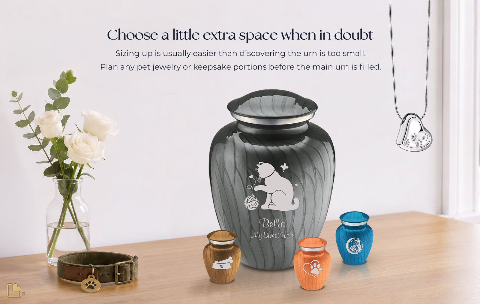 Pet Urn Size by Weight: Cat, Small Dog, and Large Dog Guide