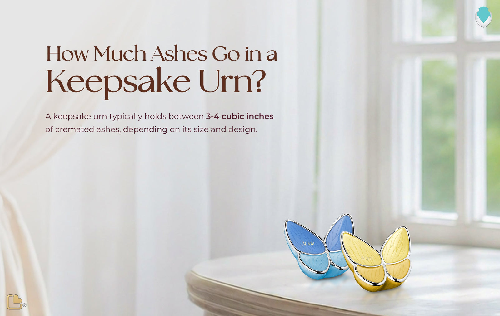 How Much Ashes Go in a Keepsake Urn?