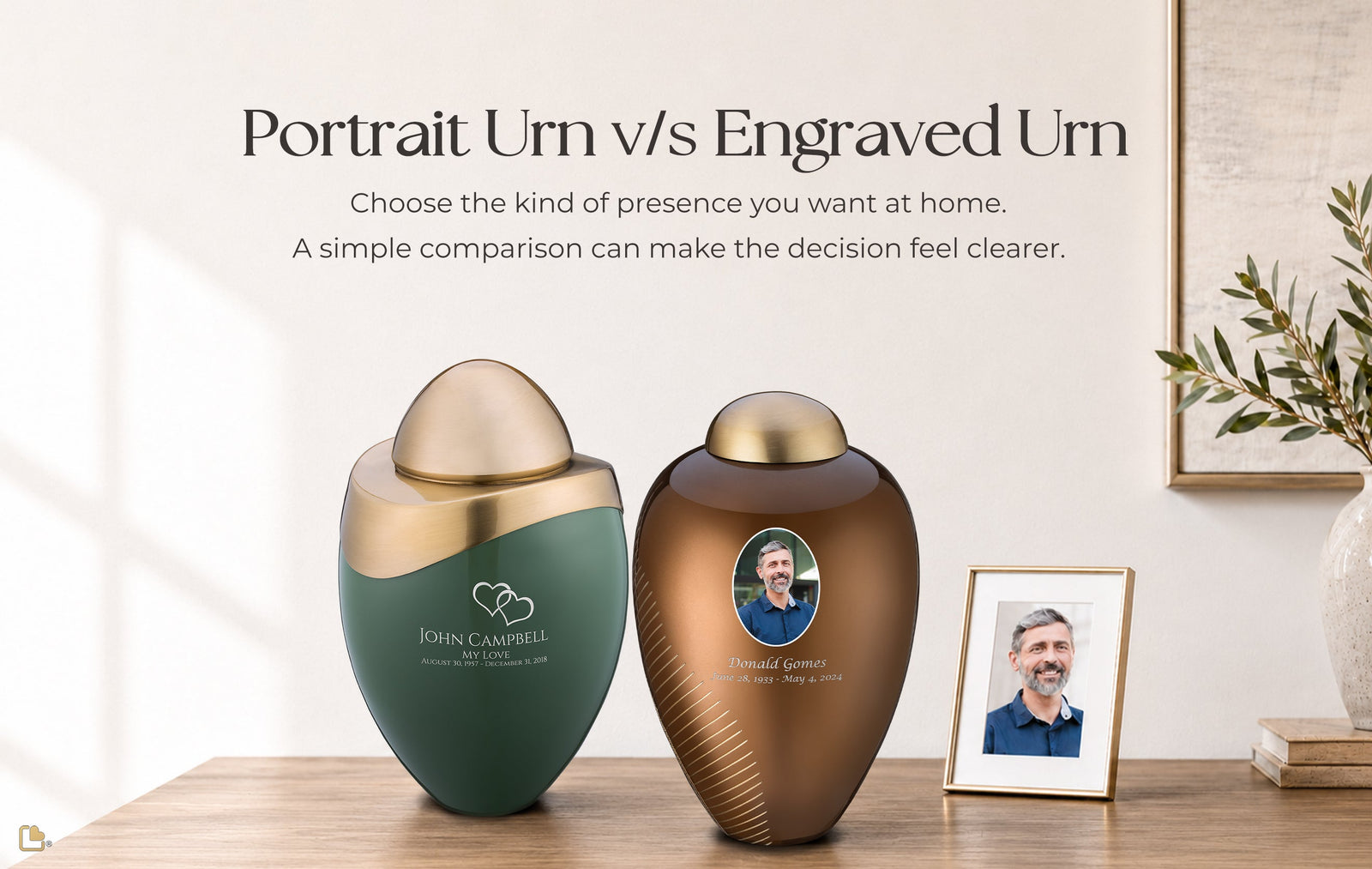 Portrait Urn vs Engraved Urn: Which Personalization Feels Right?