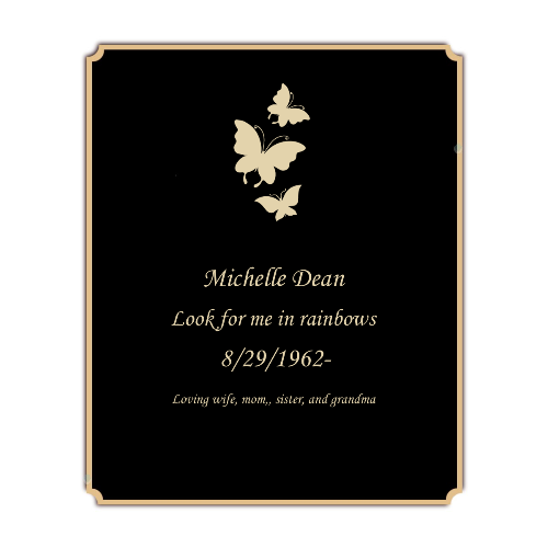 Custom Engraved Heritage Cherry Small Cremation Urn Memorial Box for Ashes