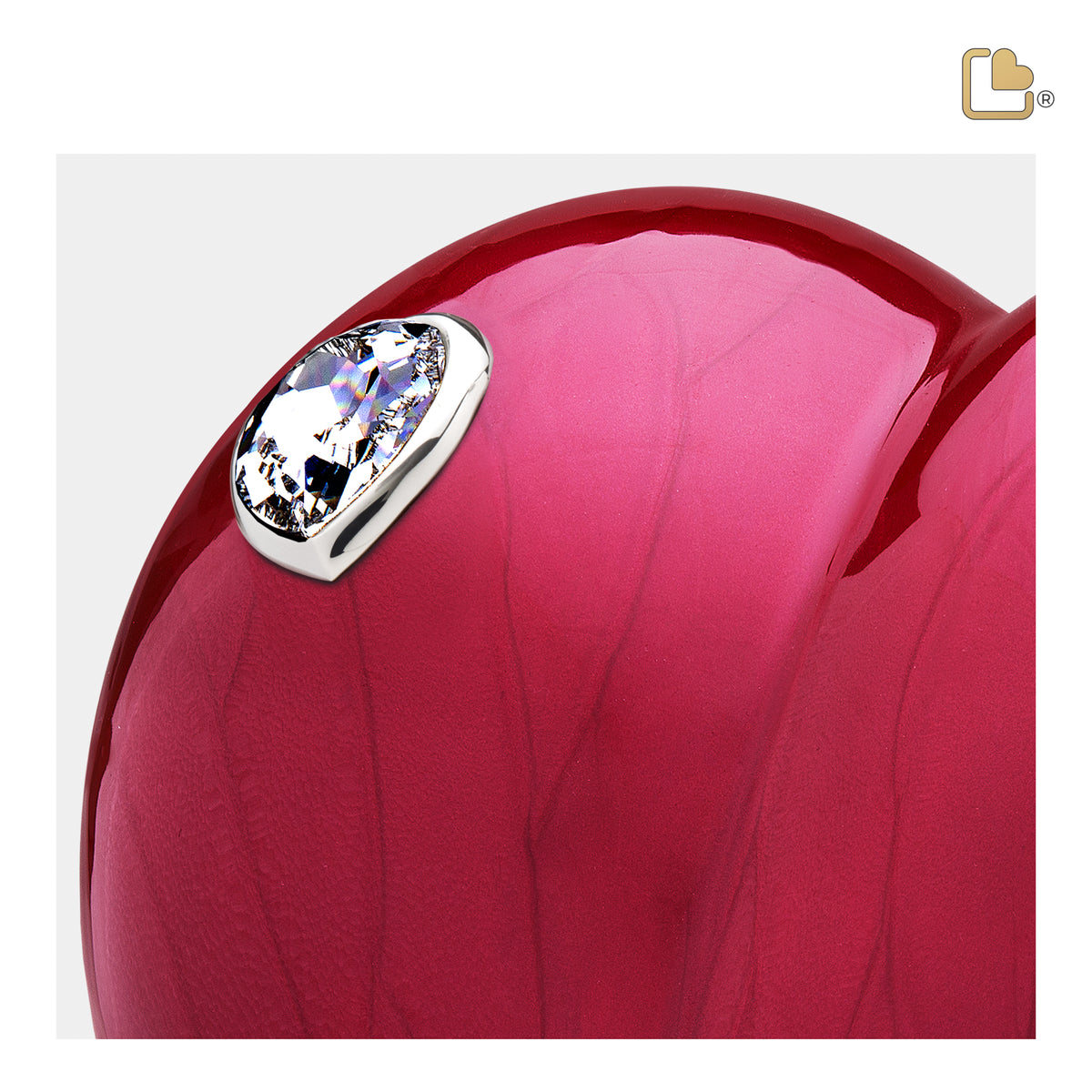 Adult LoveHeart Cremation Urn