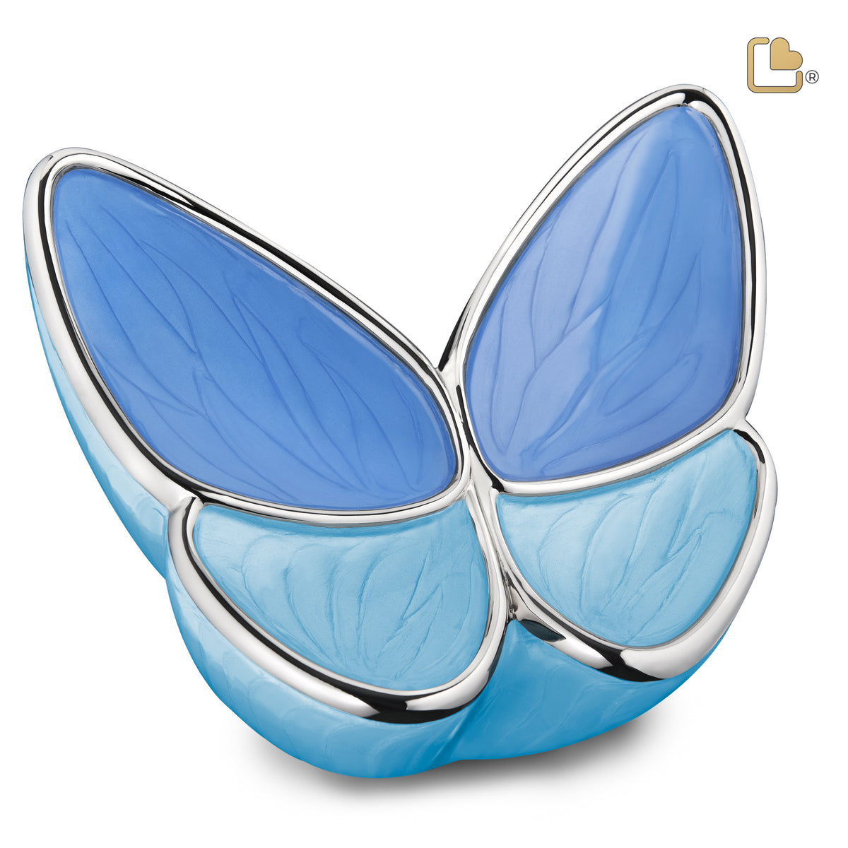 Adult Wings of Hope Butterfly Blue Cremation Urn