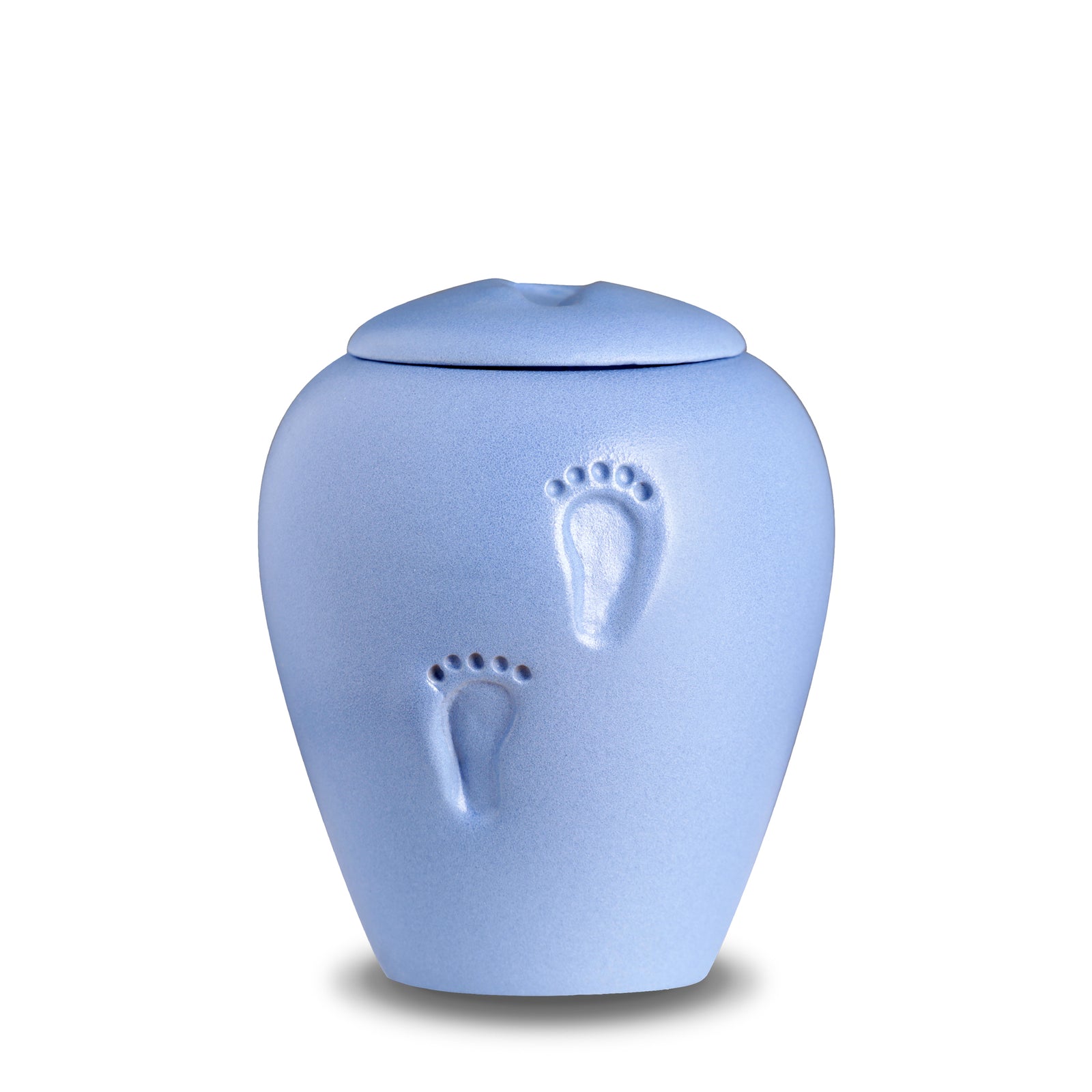 AngelBlue Baby Footprints Child Urn Eco Pigment