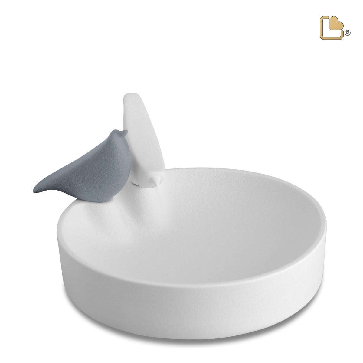 Togetherness Bird Feeder White &amp; Slate