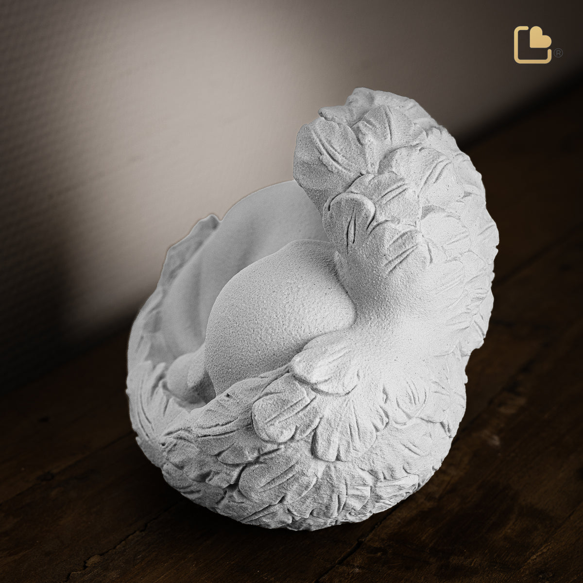 Angelic Dog Pet Urn White
