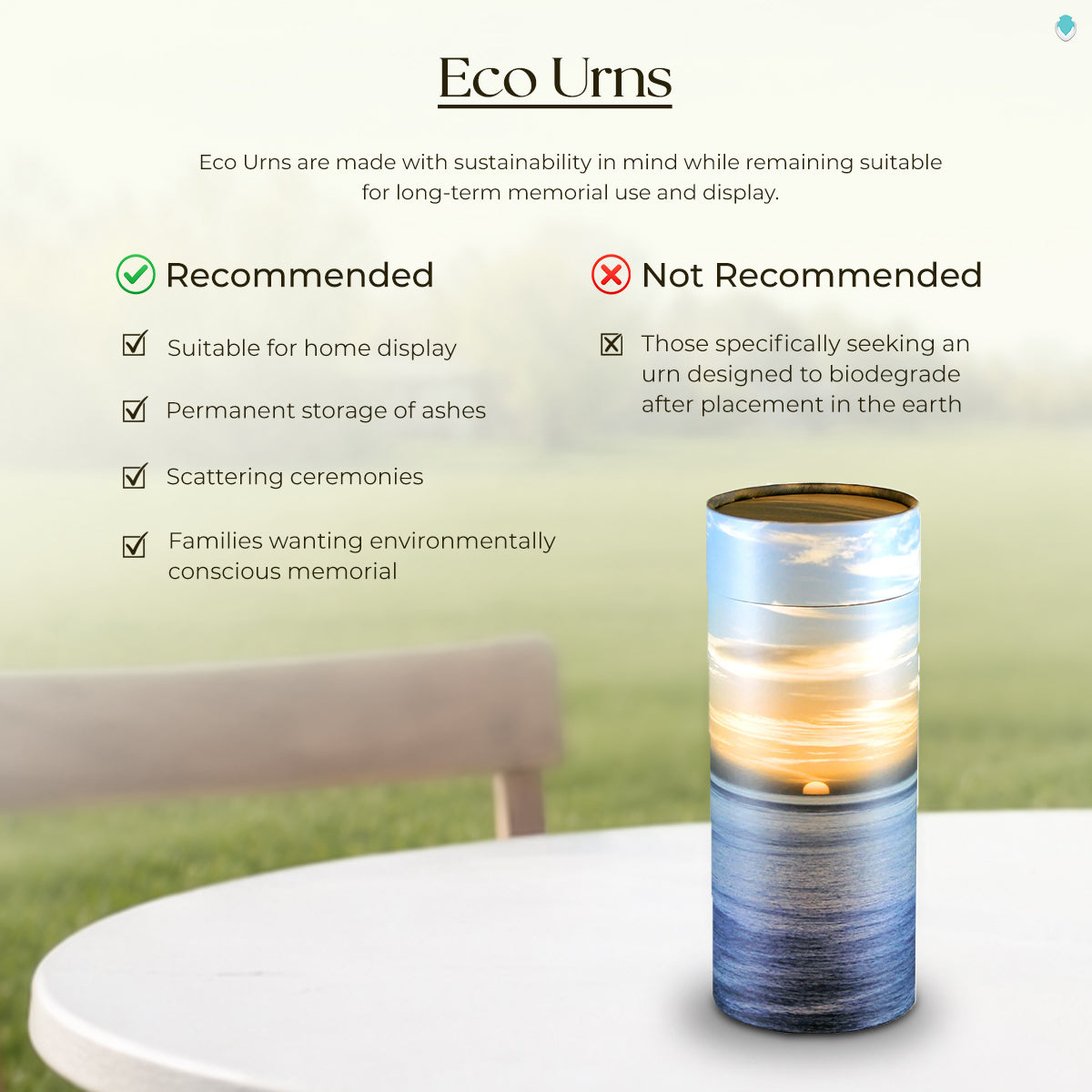 Ascending Dove Scattering Tube Cremation Urn